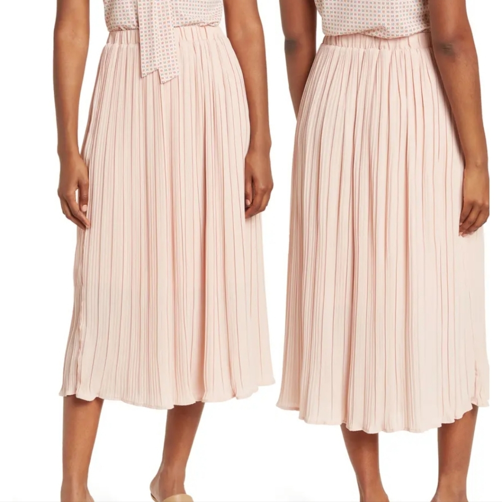 Adrianna Papell Pleated Skirt